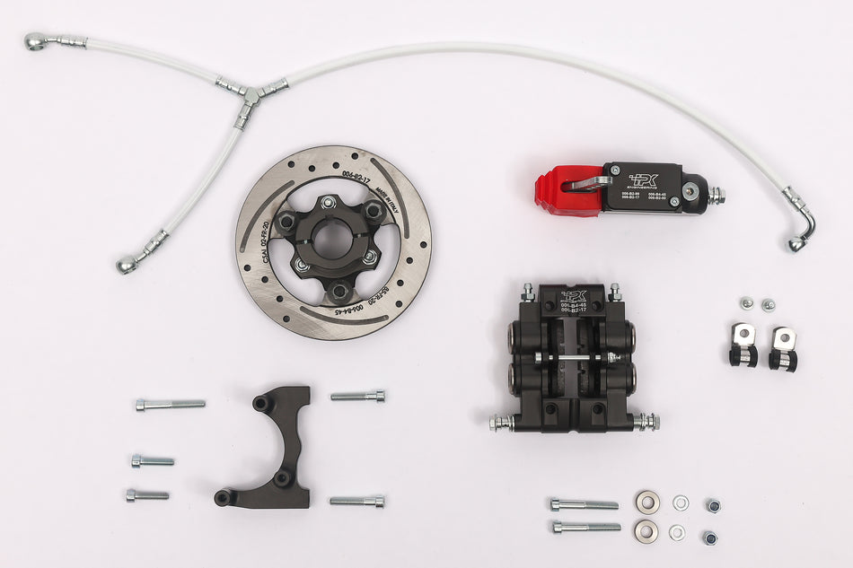 Compleet (achter)remsysteem voor MKB-V2